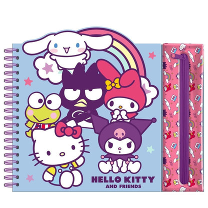Cuaderno actividades + estuche removible Hello Kitty and Friends - imagen 2