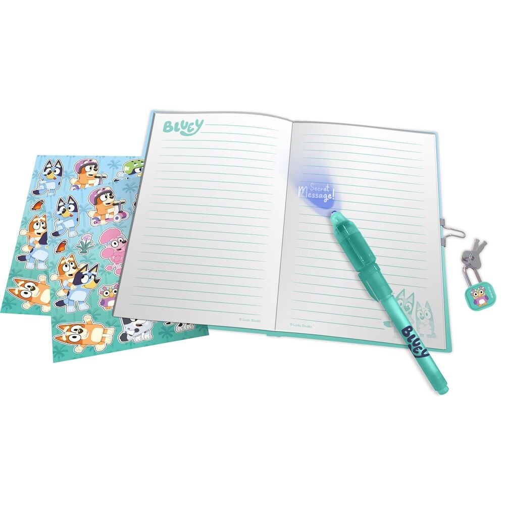 Diario + Boligrafo magico Bluey - imagen 2