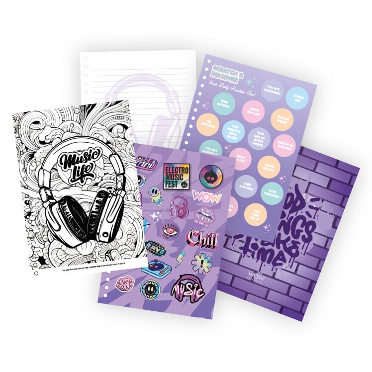Cuaderno A5 Dj Alana Wow Generation - imagen 2