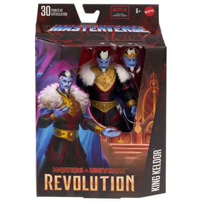 Figura King Keldor Revolution Masters of the Universe 17cm - imagen 2