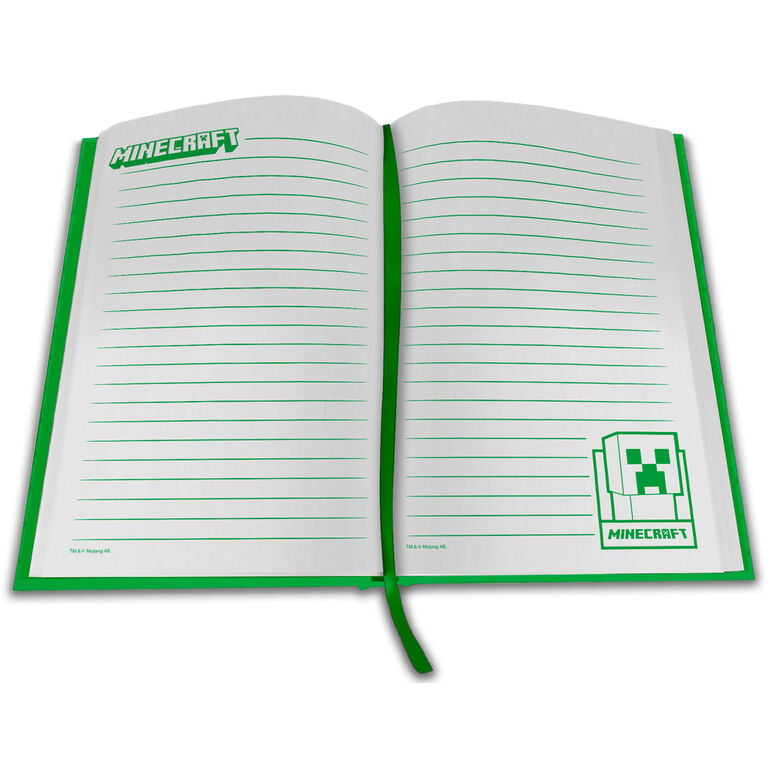 Cuaderno con reloj led Minecraft - imagen 2