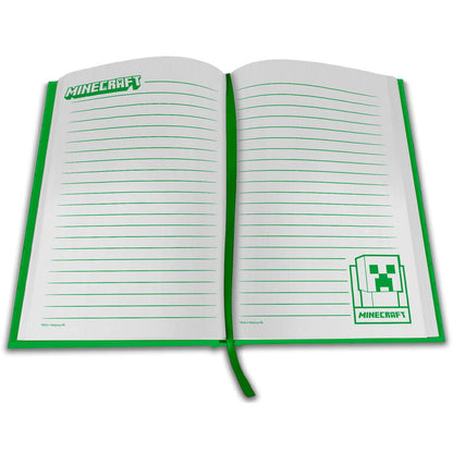 Cuaderno con reloj led Minecraft - imagen 2
