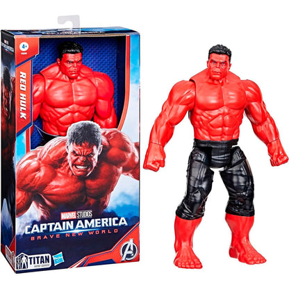 Figura Red Hulk Titan Hero Brave New World Capitan America Vengadores Avengers