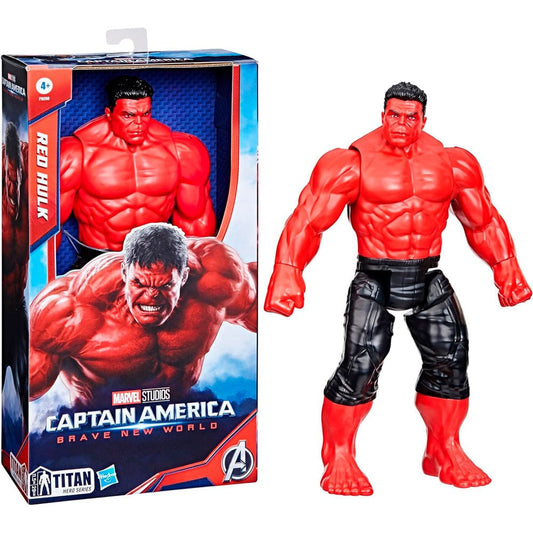Figura Red Hulk Titan Hero Brave New World Capitan America Vengadores Avengers