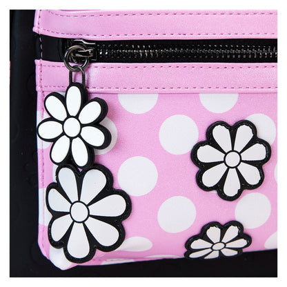 Mochila Floral Rock the Dots Minnie Disney Loungefly - imagen 6