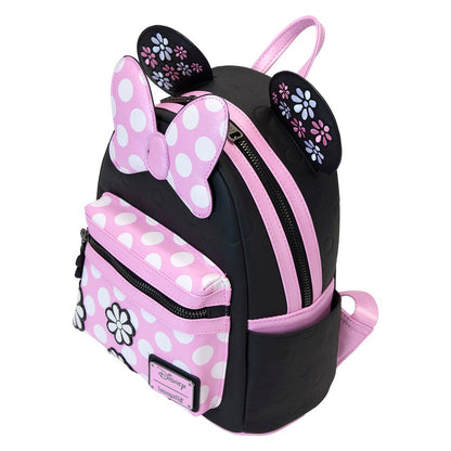 Mochila Floral Rock the Dots Minnie Disney Loungefly - imagen 2