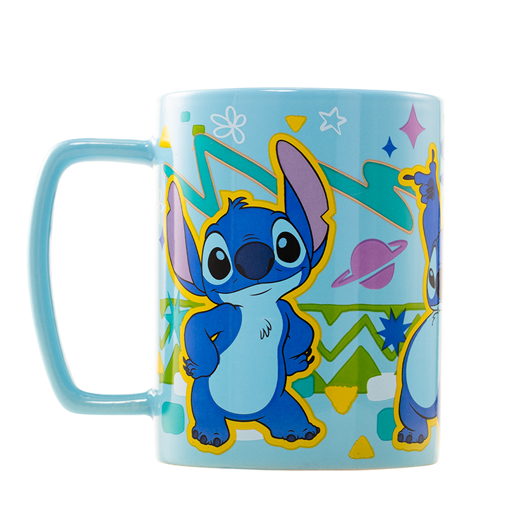 Taza funda de peluche Stitch Disney 440ml - imagen 3