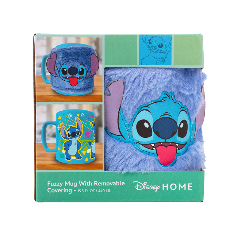 Taza funda de peluche Stitch Disney 440ml - imagen 5