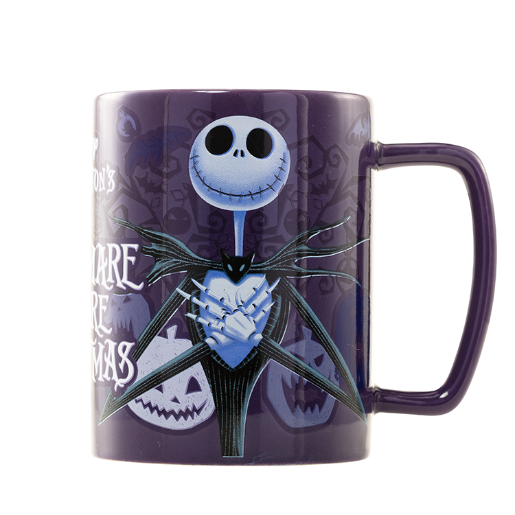Taza funda de peluche Jack Pesadilla Antes de Navidad Disney 440ml - imagen 3
