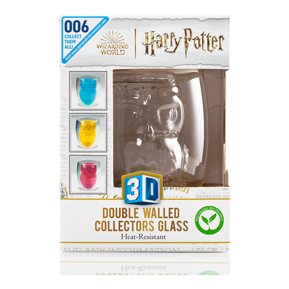 Vaso 3D doble pared Hedwig Harry Potter - imagen 5