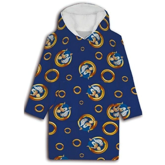 Bata sudadera oversize Sonic the Hedgehog coral infantil - imagen 2