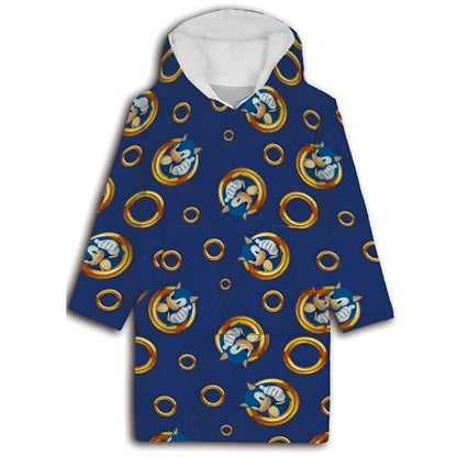 Bata sudadera oversize Sonic the Hedgehog coral infantil - imagen 2