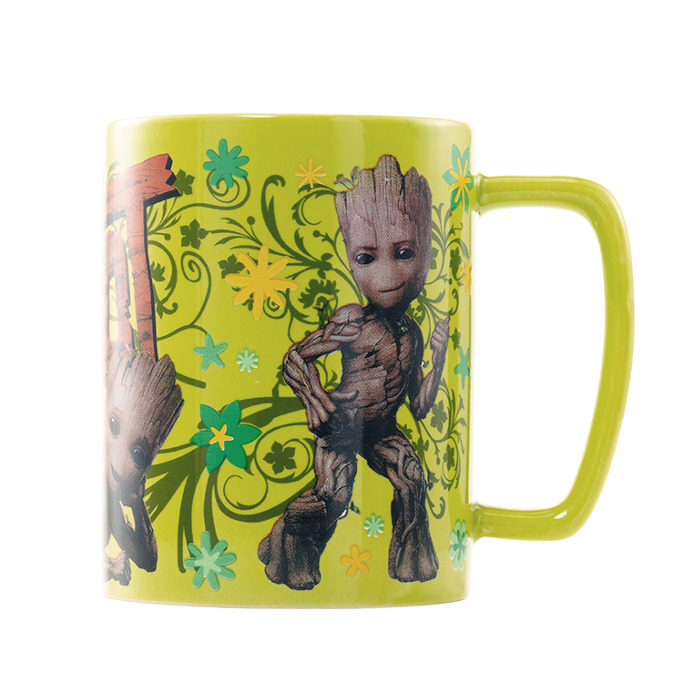 Taza funda de peluche Groot Guardianes de la Galaxia Marvel 440ml - imagen 3