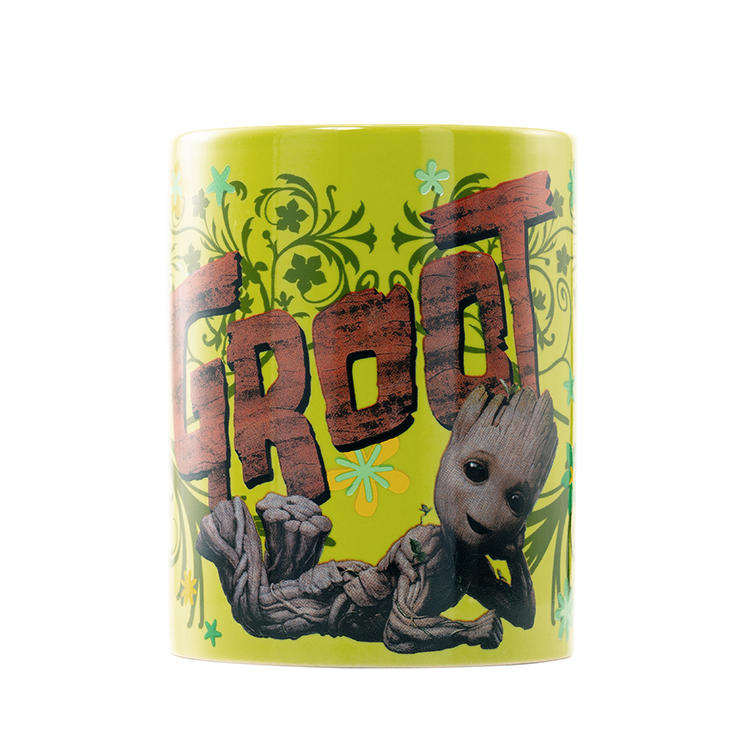 Taza funda de peluche Groot Guardianes de la Galaxia Marvel 440ml - imagen 5