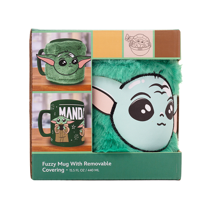 Taza funda de peluche Grogu Mandalorian Star Wars 440ml - imagen 6