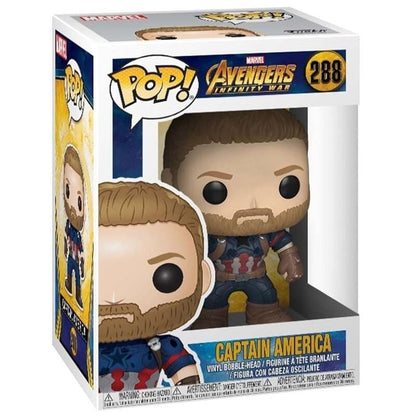 Figura POP Marvel Avengers Infinity War Capitan America - imagen 3