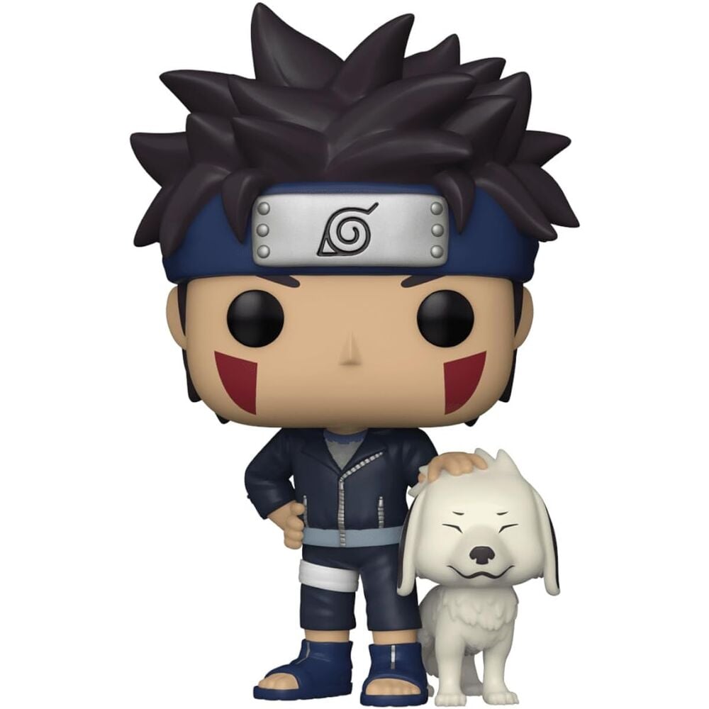 Figura POP Naruto Shippuden Kiba with Akamaru - imagen 2