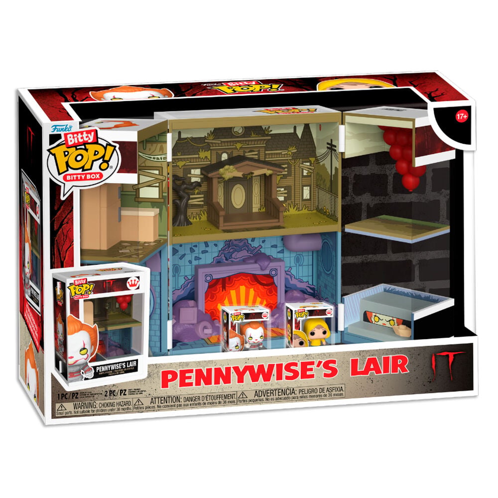 Figura Bitty POP Boxes IT Pennywise's Lair - imagen 2