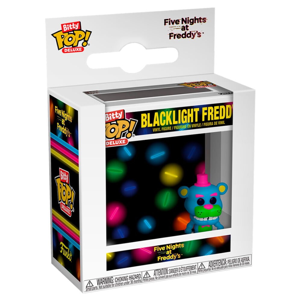 Figura Bitty POP Deluxe Five Night's at Freddy's Blacklight Freddy - imagen 2