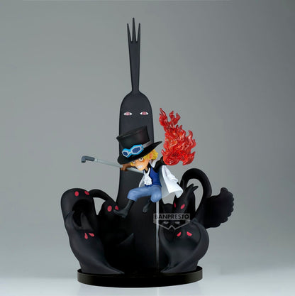 Figura world collectable Sabo & Five Elders One Piece 14cm - imagen 2
