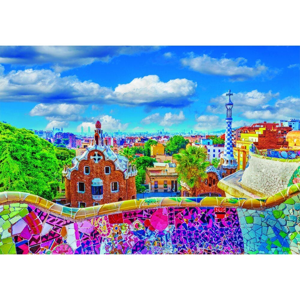 Puzzle Park Guell Barcelona High Quality 1000pzs