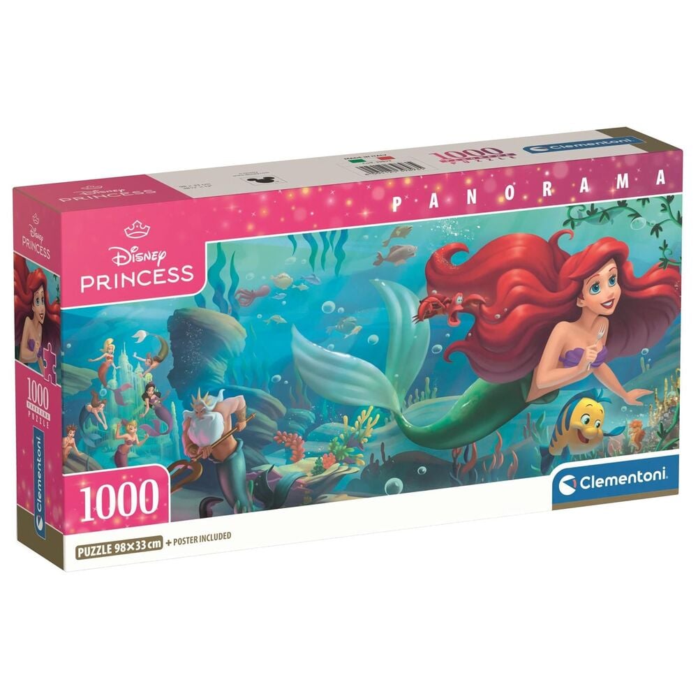 Puzzle Panorama La Sirenita Disney 1000pzs - imagen 2