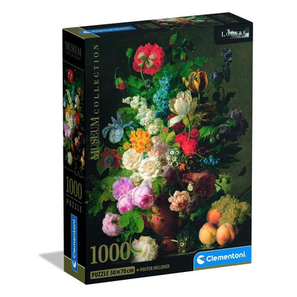 Puzzle Bowl of Flowers Van Dael Museum 1000pzs - imagen 2