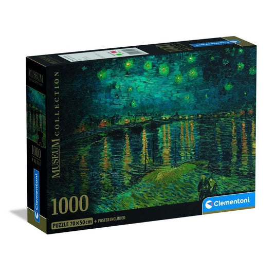 Puzzle Starry Night Over the Rhone Van Gogh Museum 1000pzs - imagen 2