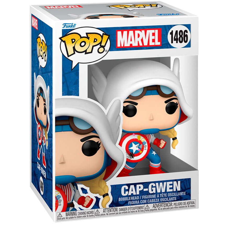Figura POP Marvel Cap-Gwen - imagen 2