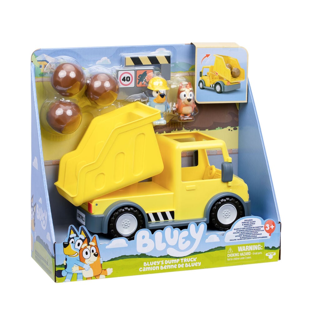 Camion Volquete + figuras Bluey - imagen 4