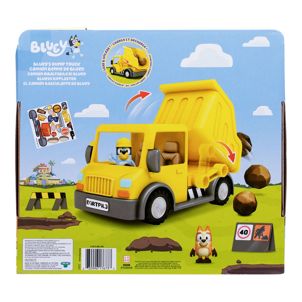 Camion Volquete + figuras Bluey - imagen 6