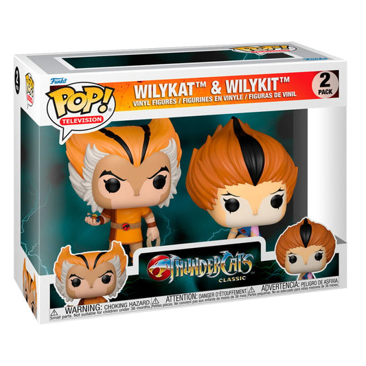 Blister 2 figuras POP Thundercats Wilykat & Wilykit - imagen 2
