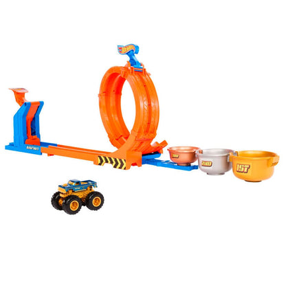 Pista Trofeo del Desafío Bigfoot Monster Trucks Hot Wheels - imagen 2