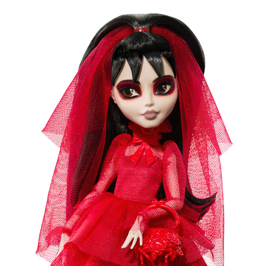 Set 2 muñecas Beetlejuice Bitelchus Monster High Skullector - imagen 5