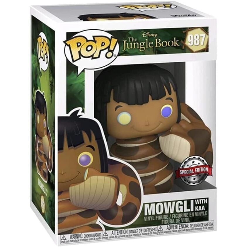 Figura POP Disney El Libro de la Selva Mowgli Exclusive - imagen 2