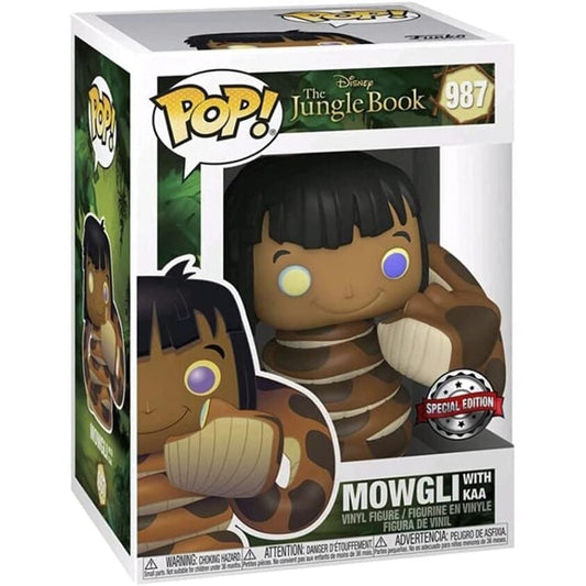 Figura POP Disney El Libro de la Selva Mowgli Exclusive - imagen 2