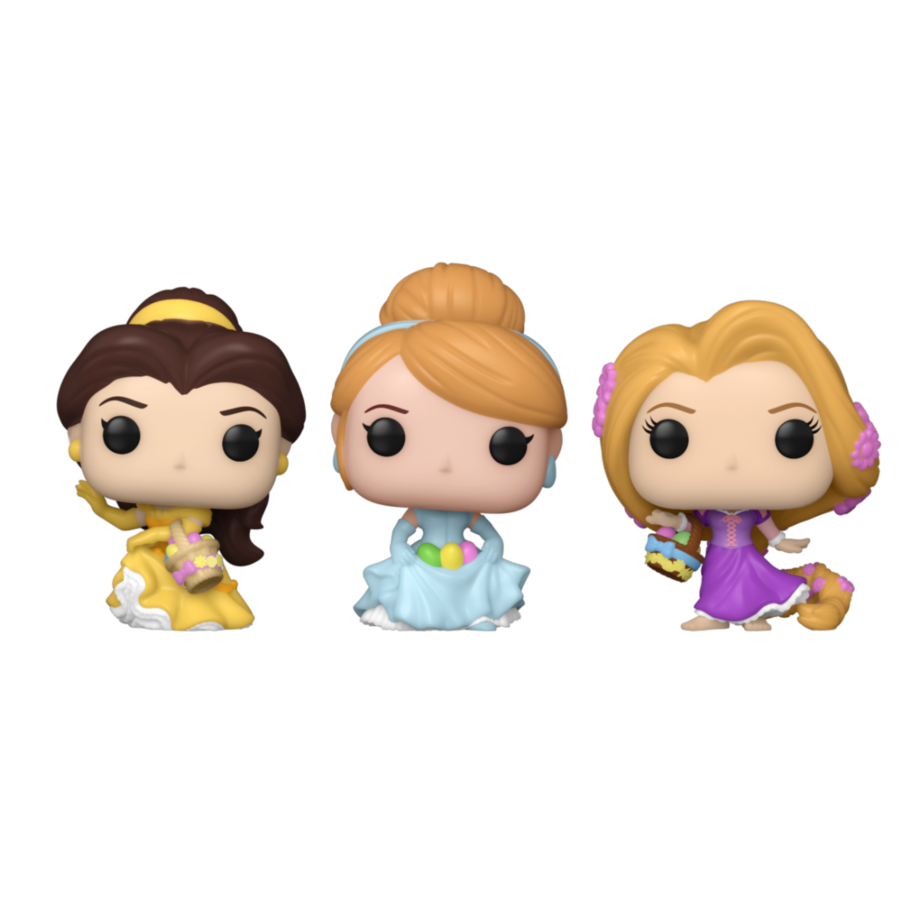 Blister 3 figuras Pocket POP Disney Princesas Pascua