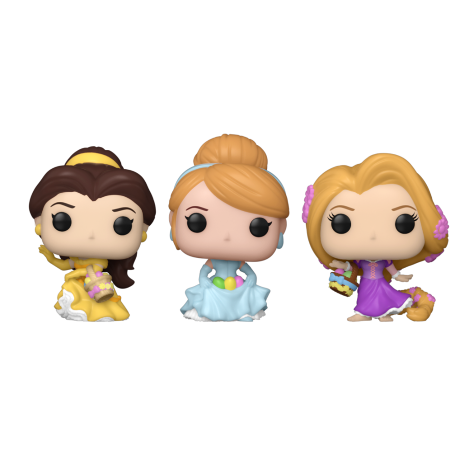 Blister 3 figuras Pocket POP Disney Princesas Pascua