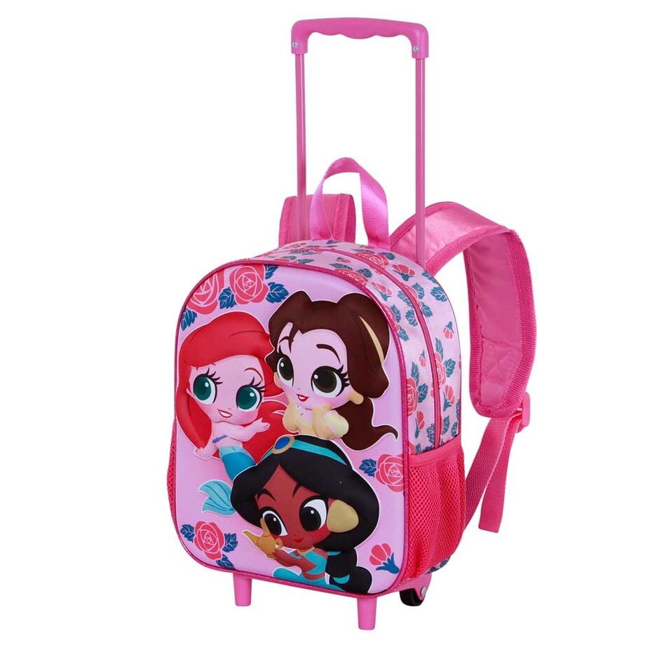 Trolley 3D Flowers Princesas Disney 34cm - imagen 4