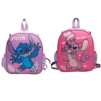 Mochila Stitch Disney 30cm reversible - imagen 4