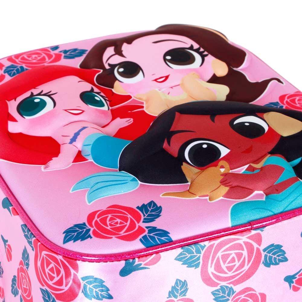 Mochila 3D Flowers Princesas Disney 31cm - imagen 4