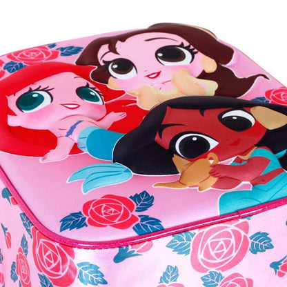 Mochila 3D Flowers Princesas Disney 31cm - imagen 4