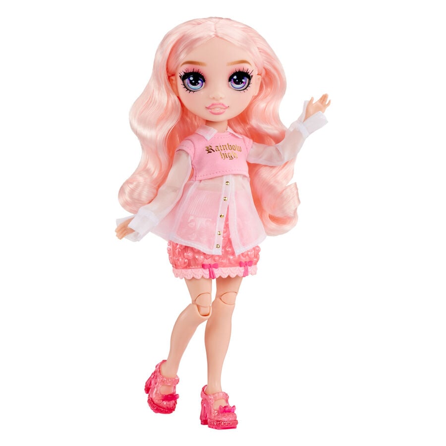 Muñeca Bella Crystal Fashion Rainbow High - imagen 3