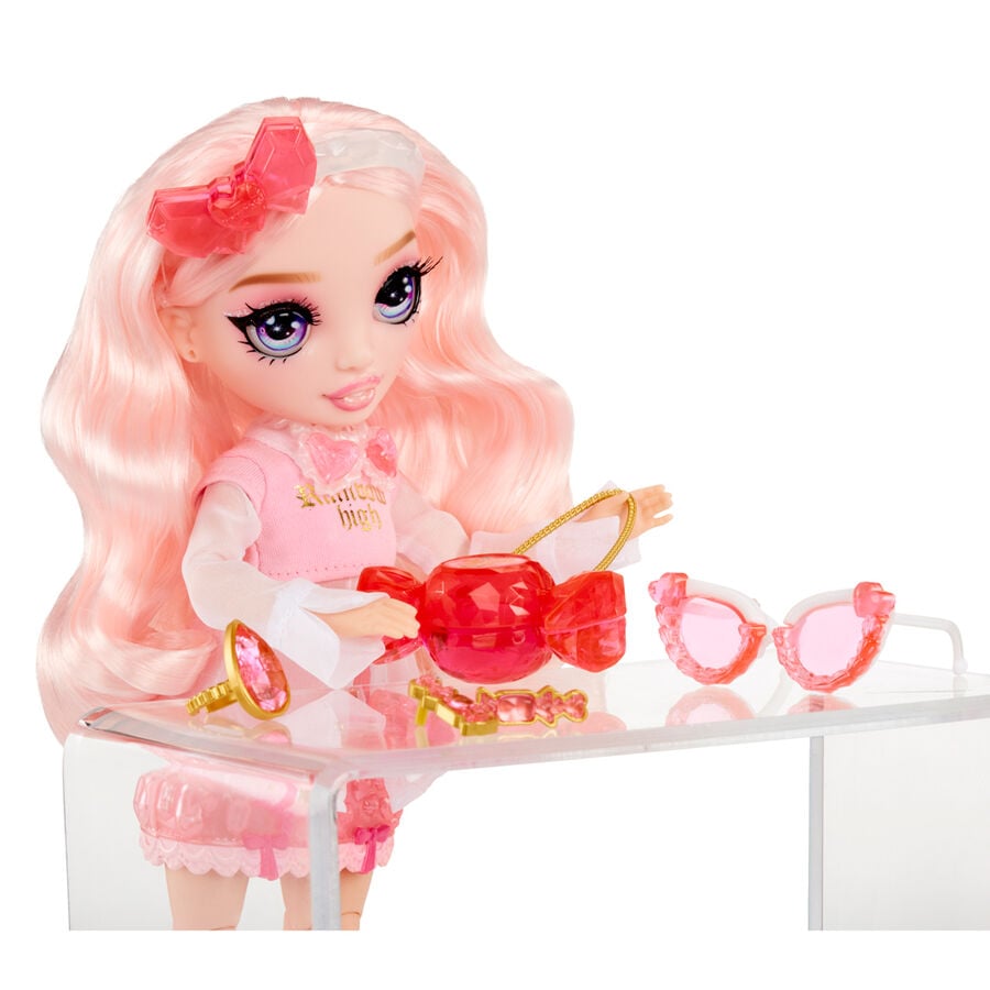 Muñeca Bella Crystal Fashion Rainbow High - imagen 6