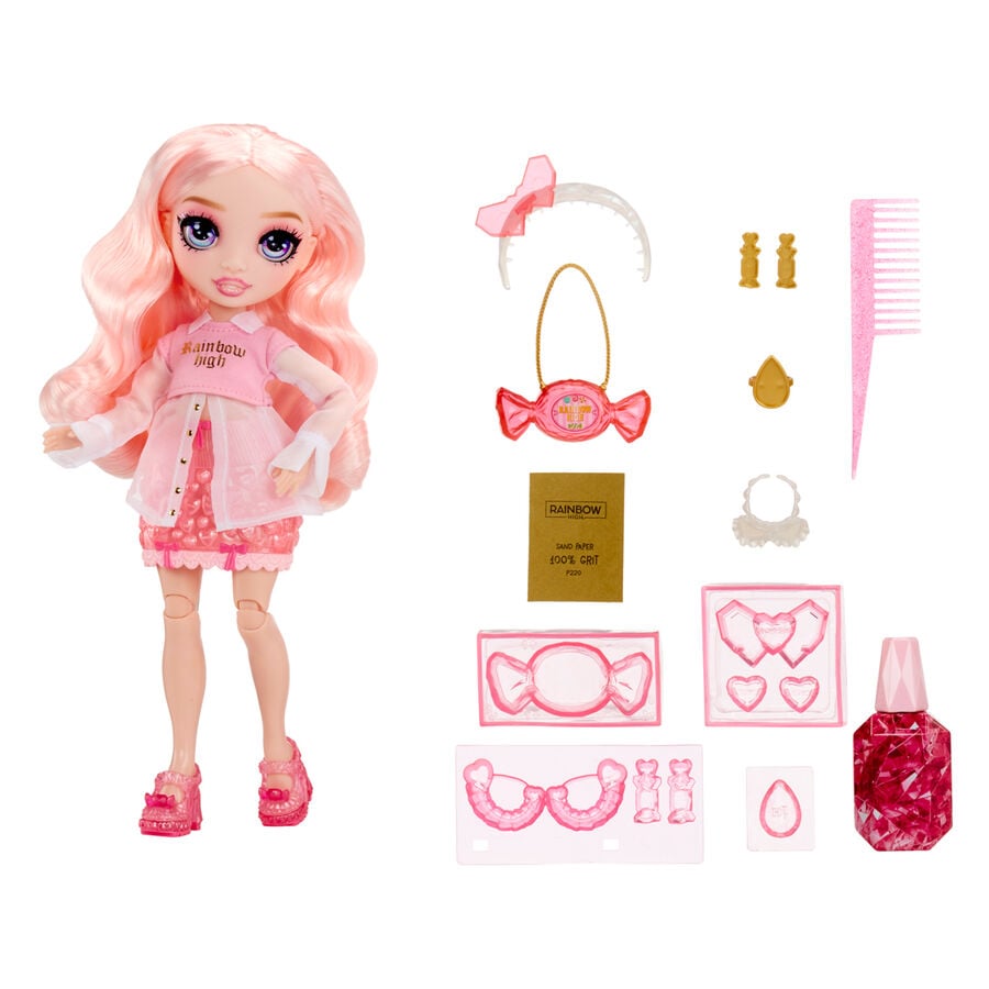 Muñeca Bella Crystal Fashion Rainbow High - imagen 9