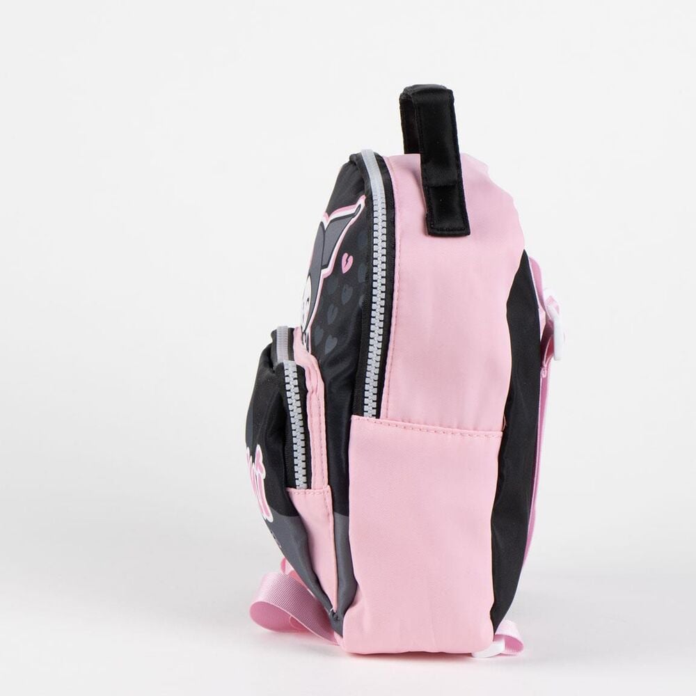 Mochila Kuromi Hello Kitty 23cm - imagen 3