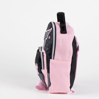 Mochila Kuromi Hello Kitty 23cm - imagen 3