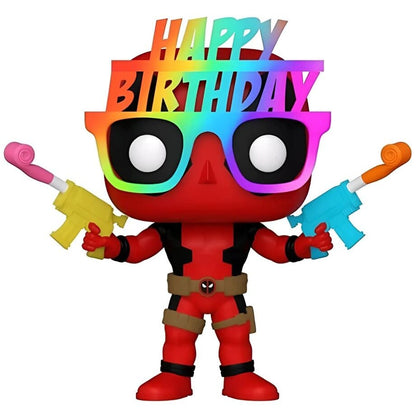Figura POP Marvel Deadpool 30th Birthday Hat Deadpool Exclusive - imagen 2