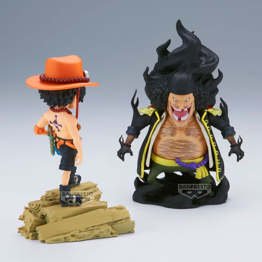 Figura Portgas D.Ace Vs Marshall.D.Teach Log Stories One Piece 8cm - imagen 4