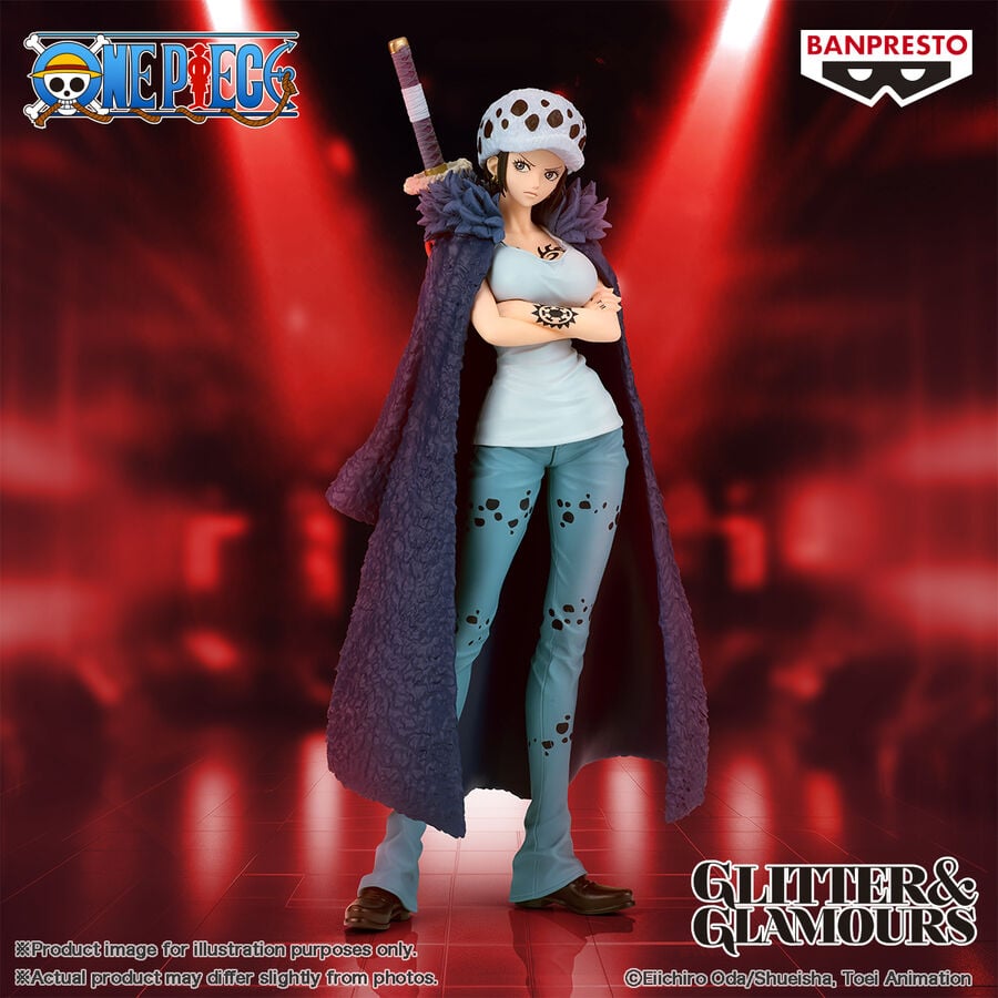Figura Trafalgar Law Glitter & Glamorous One Piece 23cm - imagen 4